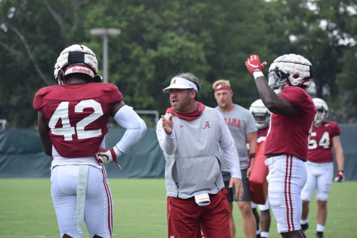 Pete Golding, practice 8/12